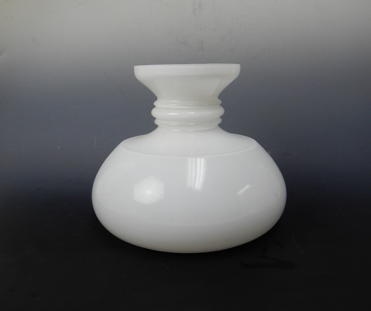 Vintage White Milk Glass Replacement Lamp Shade 7-1/4" Tall