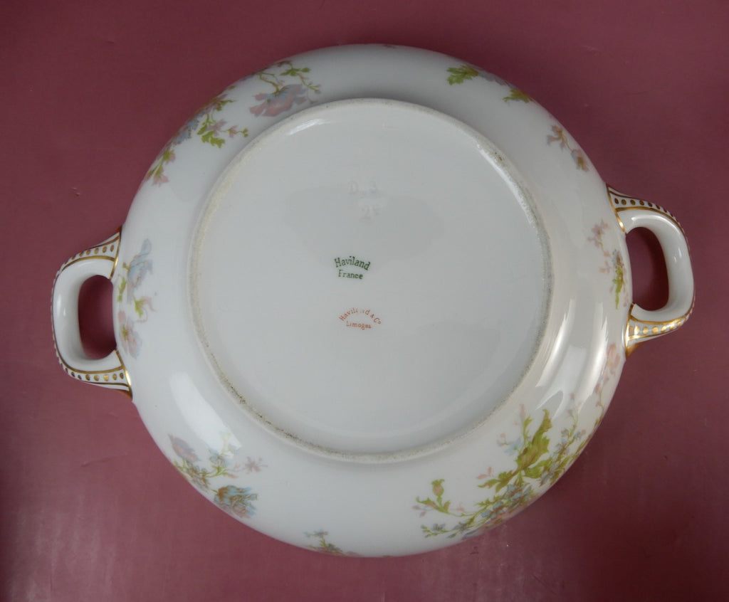 Theodore Haviland Limoges Schleiger 79~ Lidded Round Serving Bowl