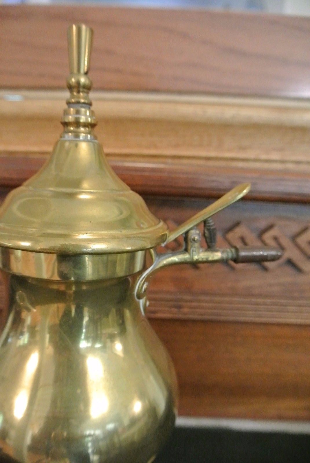 Vintage Old Brass F&R Fischer Kettle Pot DRGM 268000 / Boiler, Tea Kettle