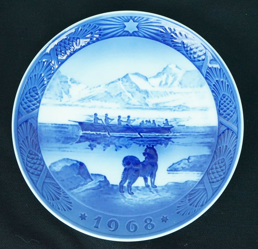 Royal Copenhagen Denmark Annual Christmas Plate 1967, 67, 68, 76 Kai Lange