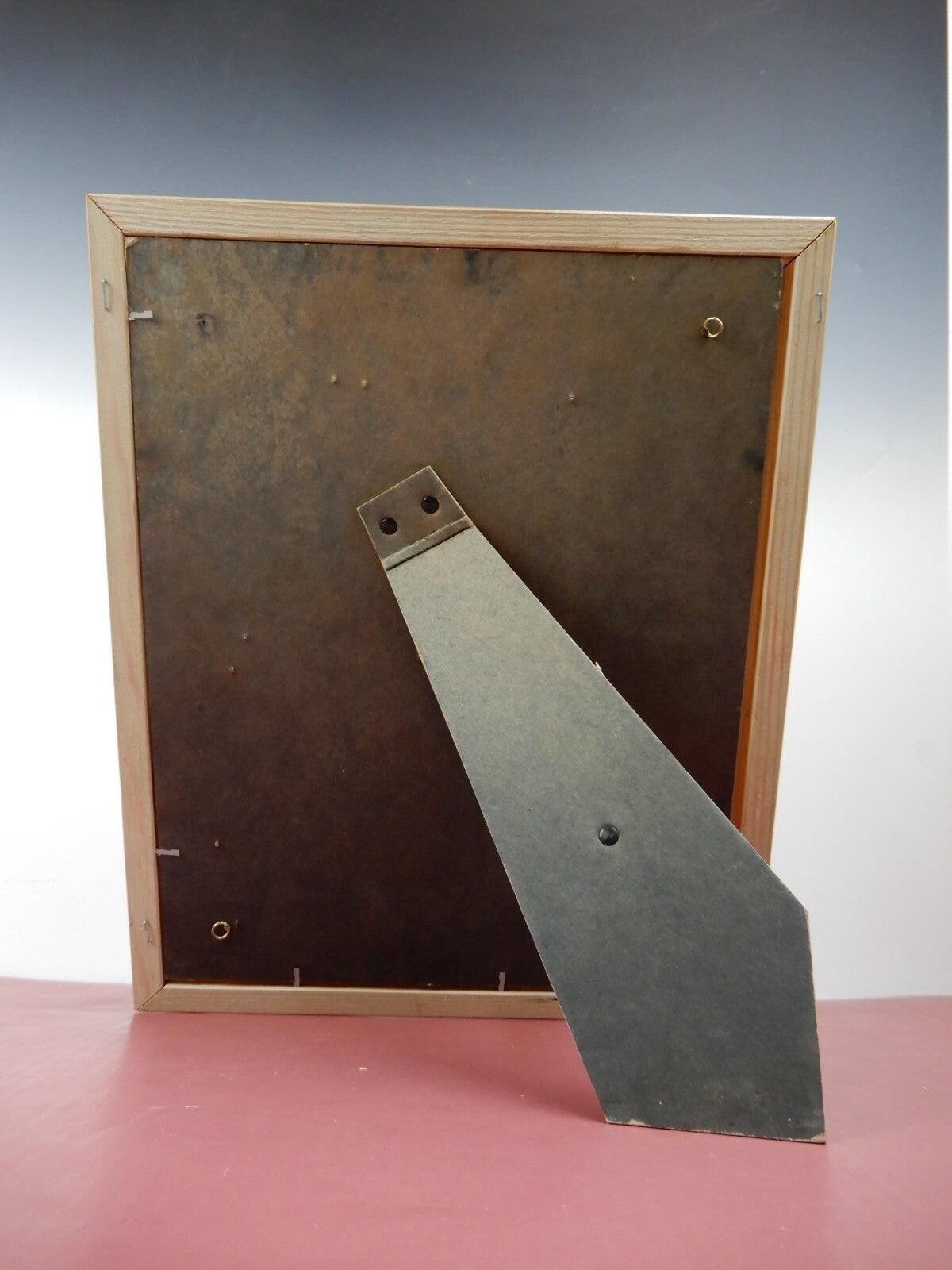Large 16-1/2" Vintage Wooden Picture/Photograph Frame