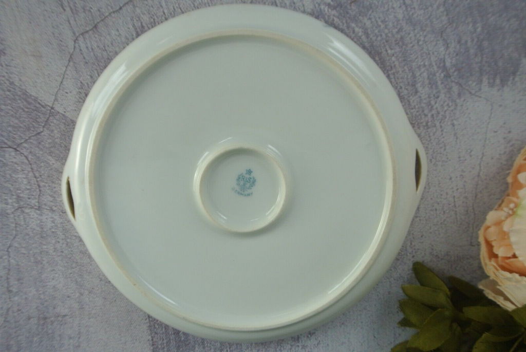 Vintage RS Reinhold Schlegelmilch Germany Small Handpainted Decorative Plate