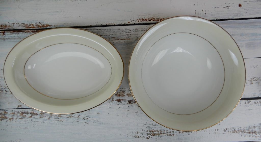 Set of 2 Serving Bowls Queen Pattern Heinrich & Co.Selb Bavaria