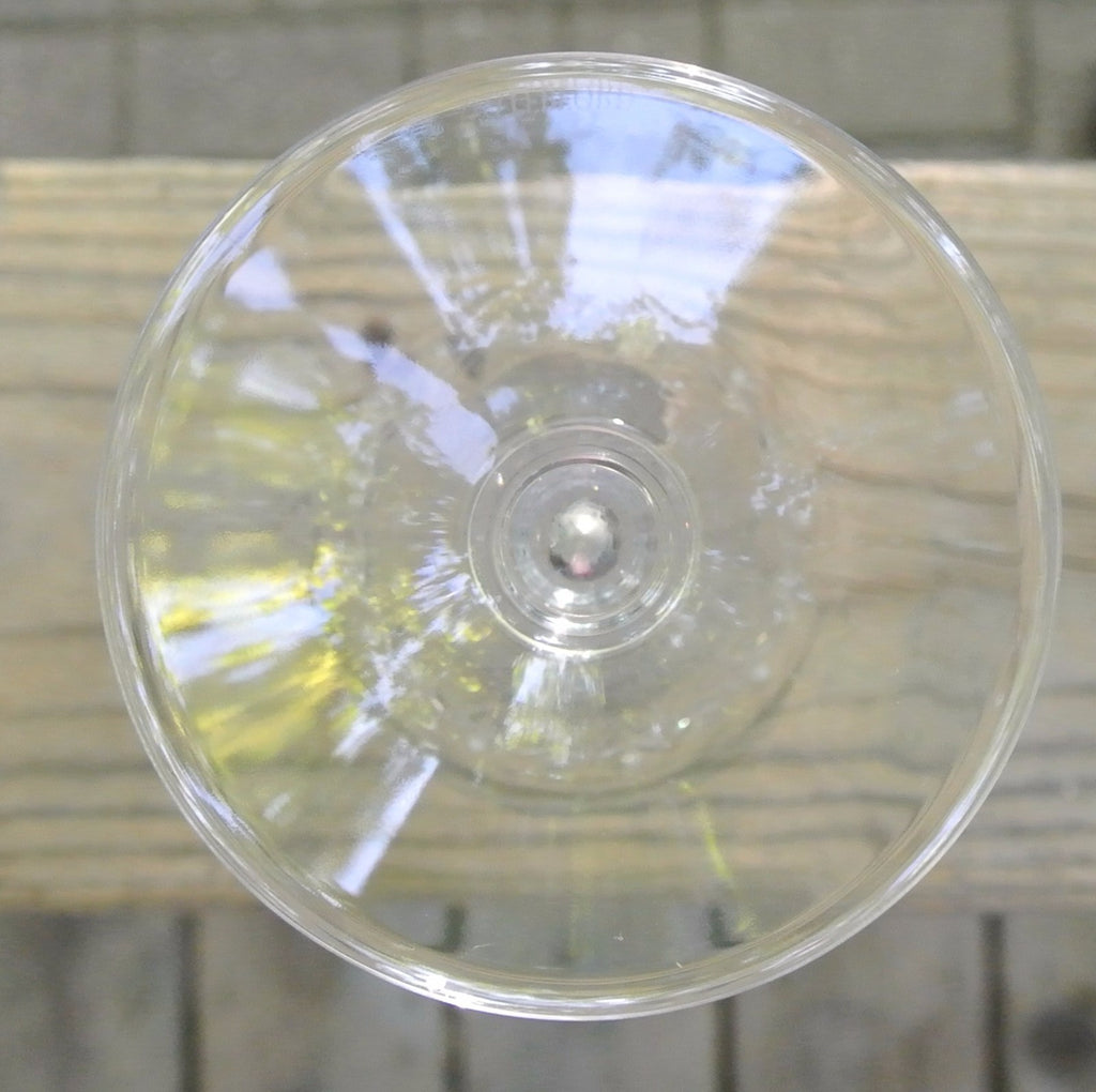 Stunning Long Tall Decorative Flower Crystal Glass Clear Vase