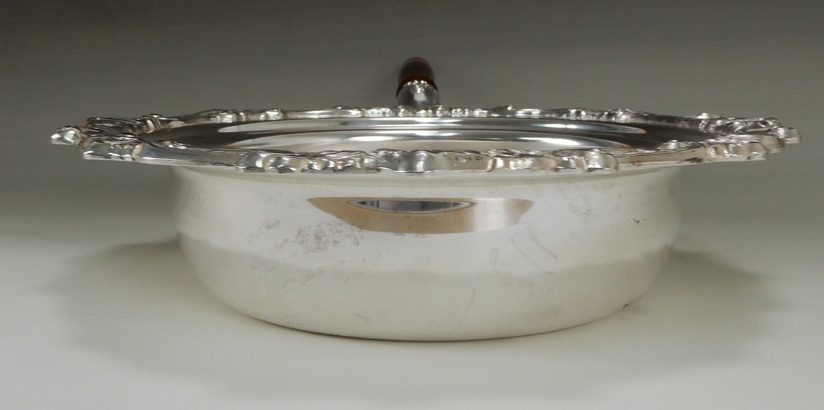 Vintage Silverplate Ornate Chafing Dish