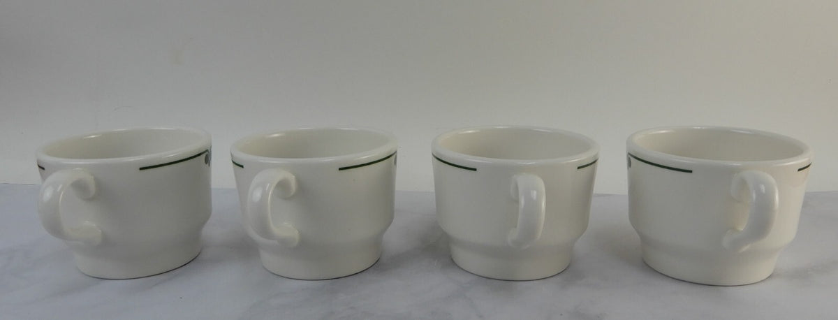Vintage Shenango China Ware New Castle, Pa Set of 4 Cups,4 Saucers,4 Plates