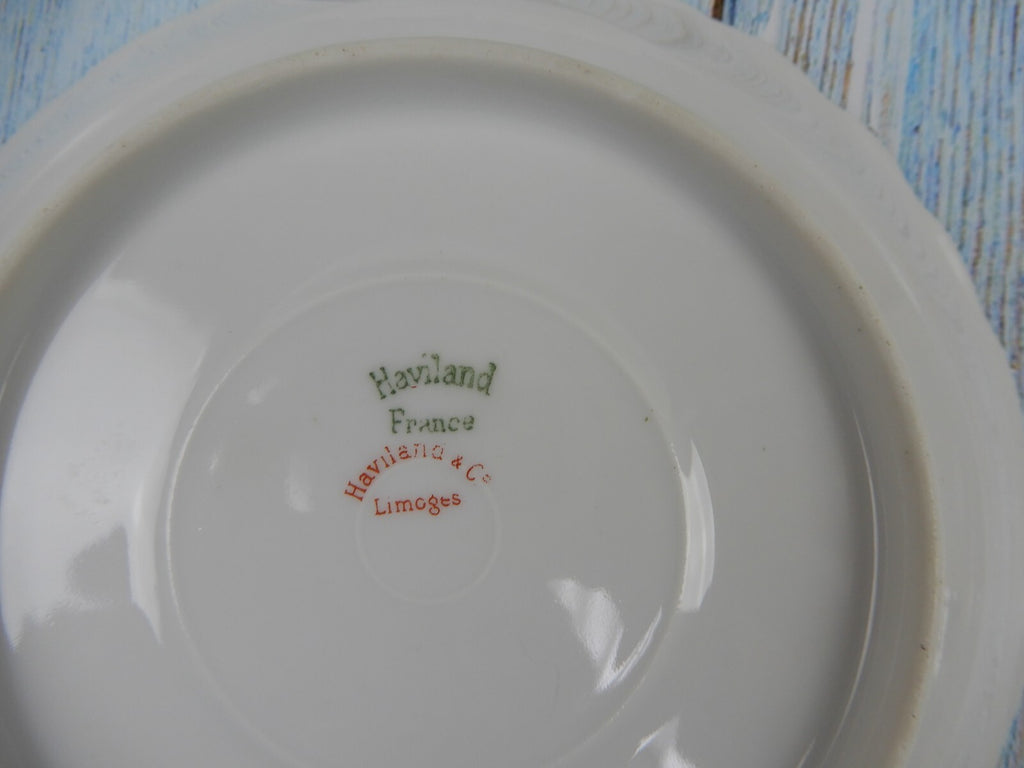 Lot of 8 Saucers  SCHLEIGER 74, Haviland & Co France Saucer 5-3/8"