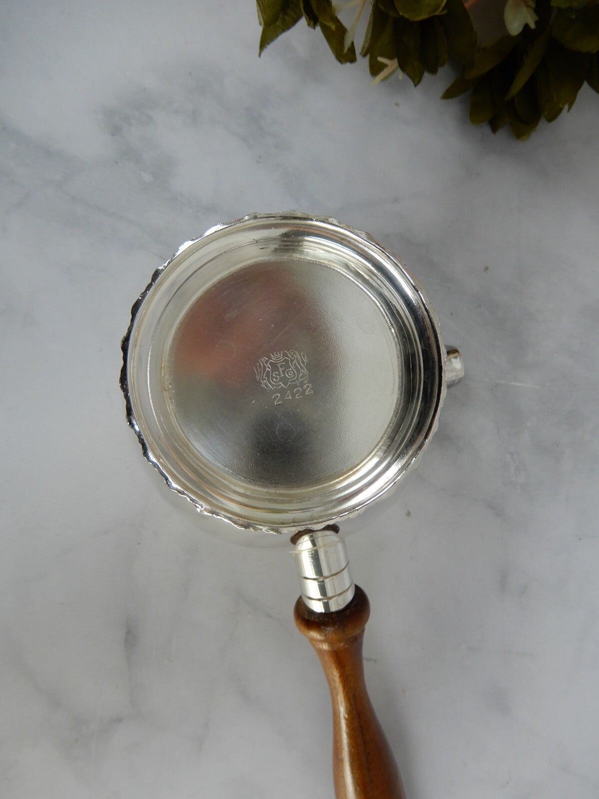 Vintage S.F.Co Silver Plate Silver Plate BRANDY WARMER