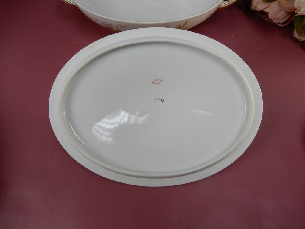 Theodore Haviland Limoges Schleiger 79~ Lidded Oval Serving Bowl