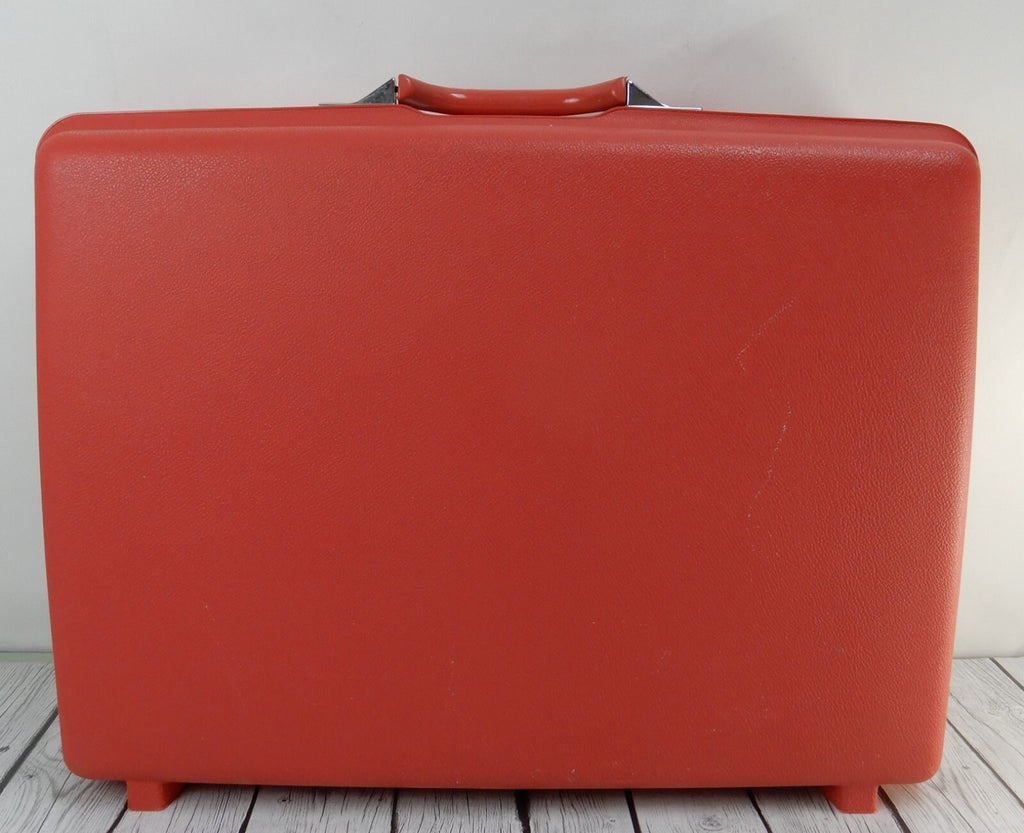 Vtge Samsonite Monte Bello II Suitcase Luggage Pink Hard Shell Travel 24" No Key