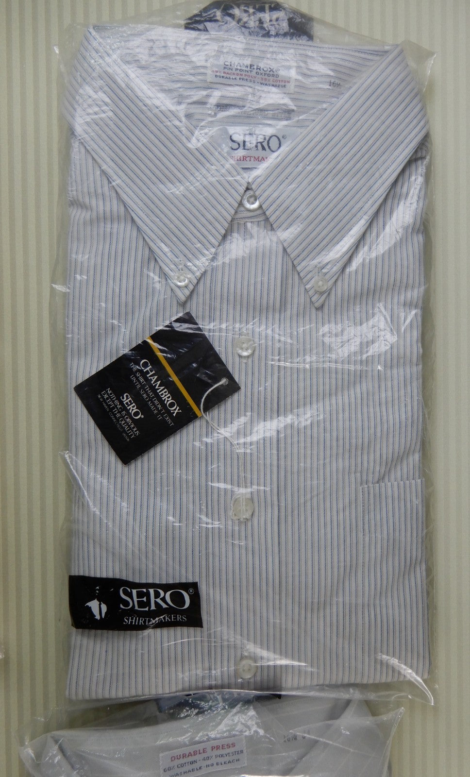 New 3 Long Sleeves One Short Sleeve Shirts Men's 16-1/2 -35 and 34 Lot of 4