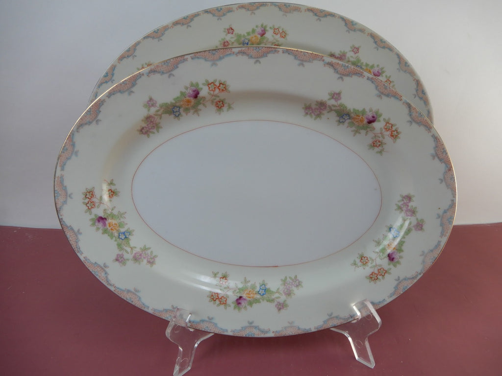 Vintage Set of 2 Platters,Sugar Bowl and Creamer "Mayfair China" Made in Japan