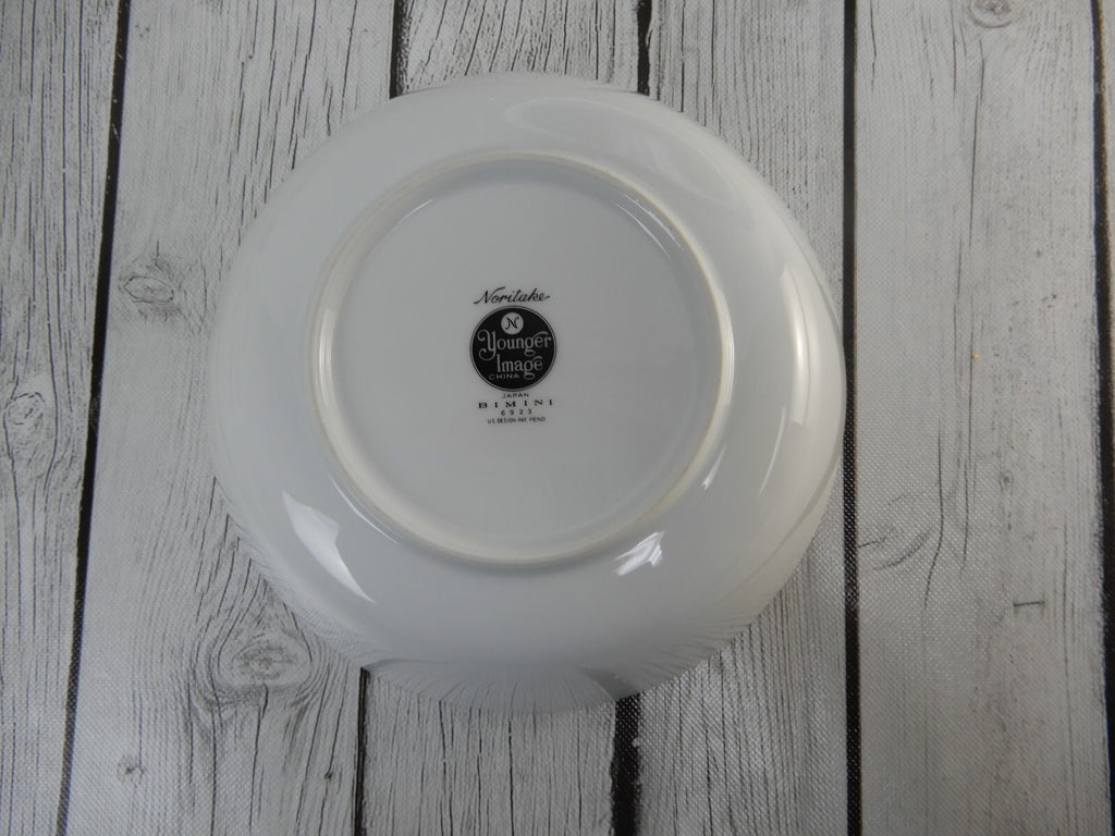 Noritake Younger Image "BIMINI" 6923 Pattern Chop Plate,Round Bowl