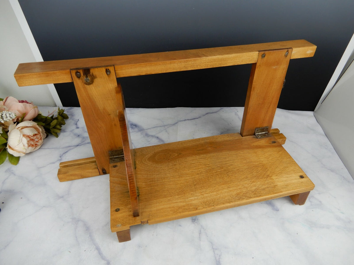 Antique Jacobs Bros. Meat Slicer w/ Stand Home Decor