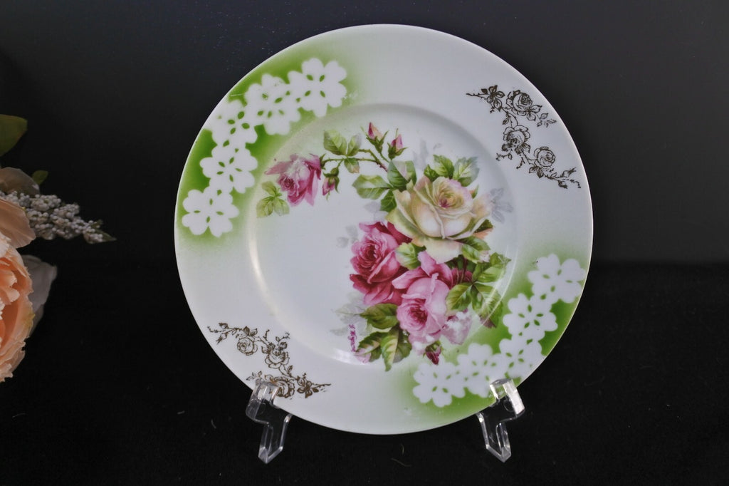Lot Of 5 Vintage Weiman Porcelain Dessert Plates G. Weigmand Made In Germany