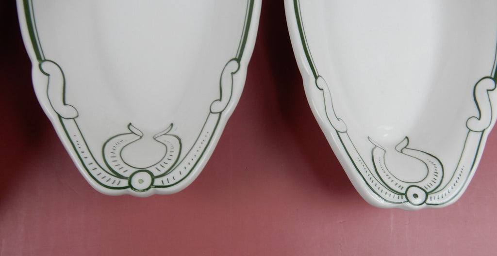 Set of 3 Heinrich H&C Selb Bavaria Ironstone Relish/Celery Dish