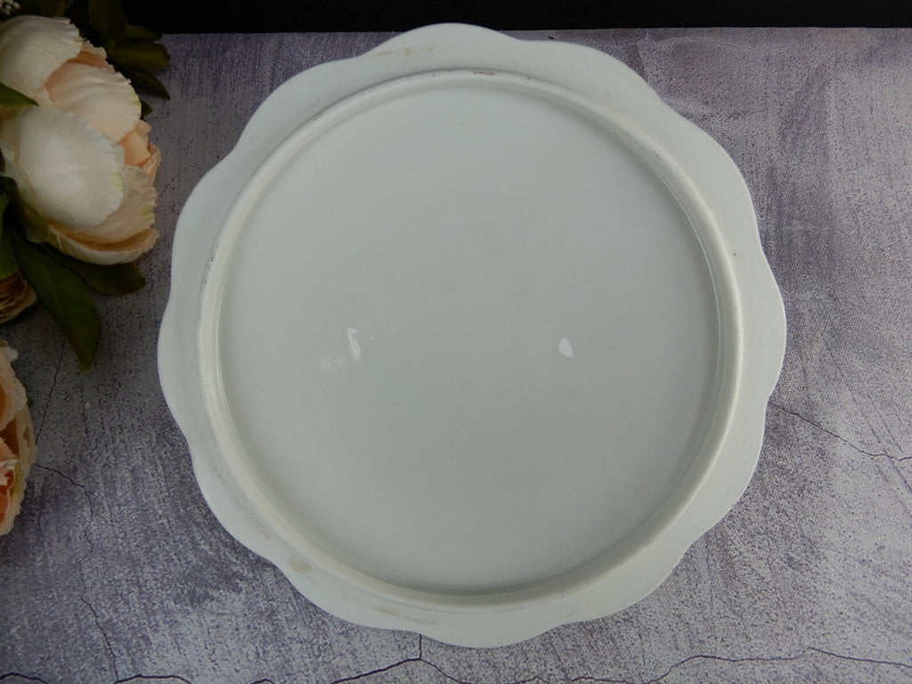 Vtge BT Co. Burley And Tyrrell China Chicago Flowers Round Lidded Serving Bowl
