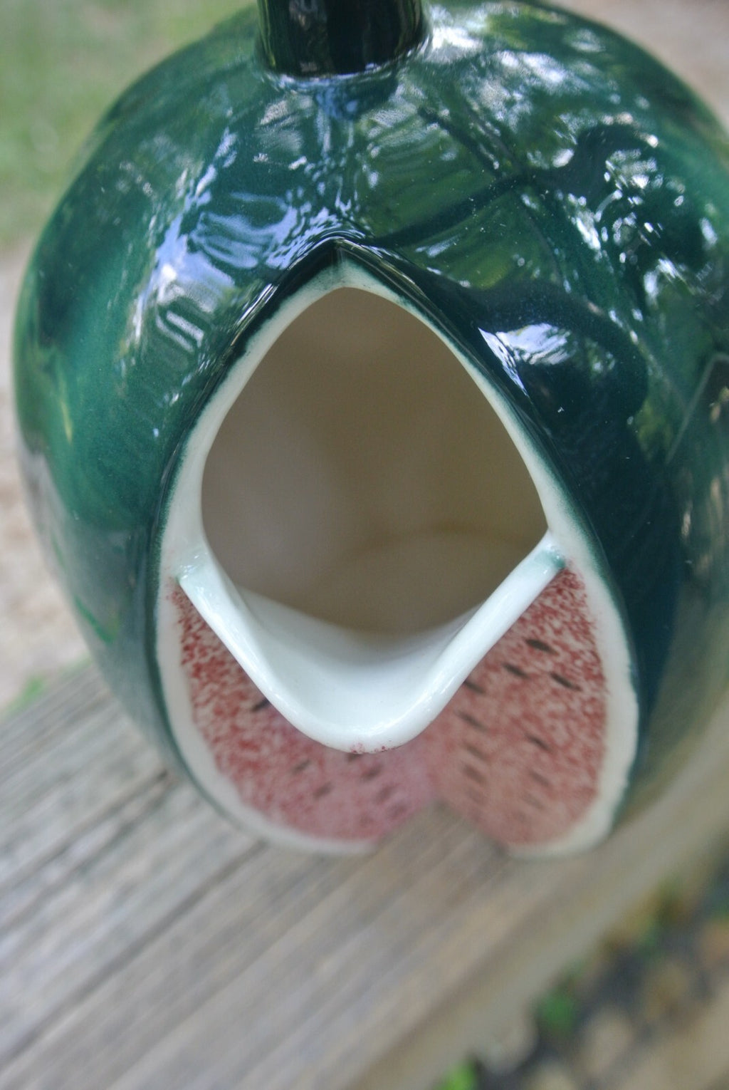 Vintage Ceramic Watermelon by Stafford Original 1983 Pitcher Made in Japan