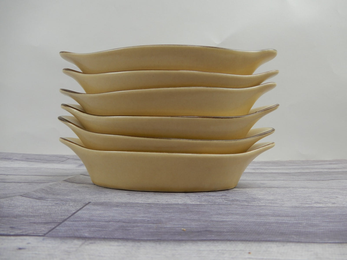 Set of Six (6) Vintage Pfaltzgraff USA 8 oz. Au Gratin 8" Dishes (Model #260)