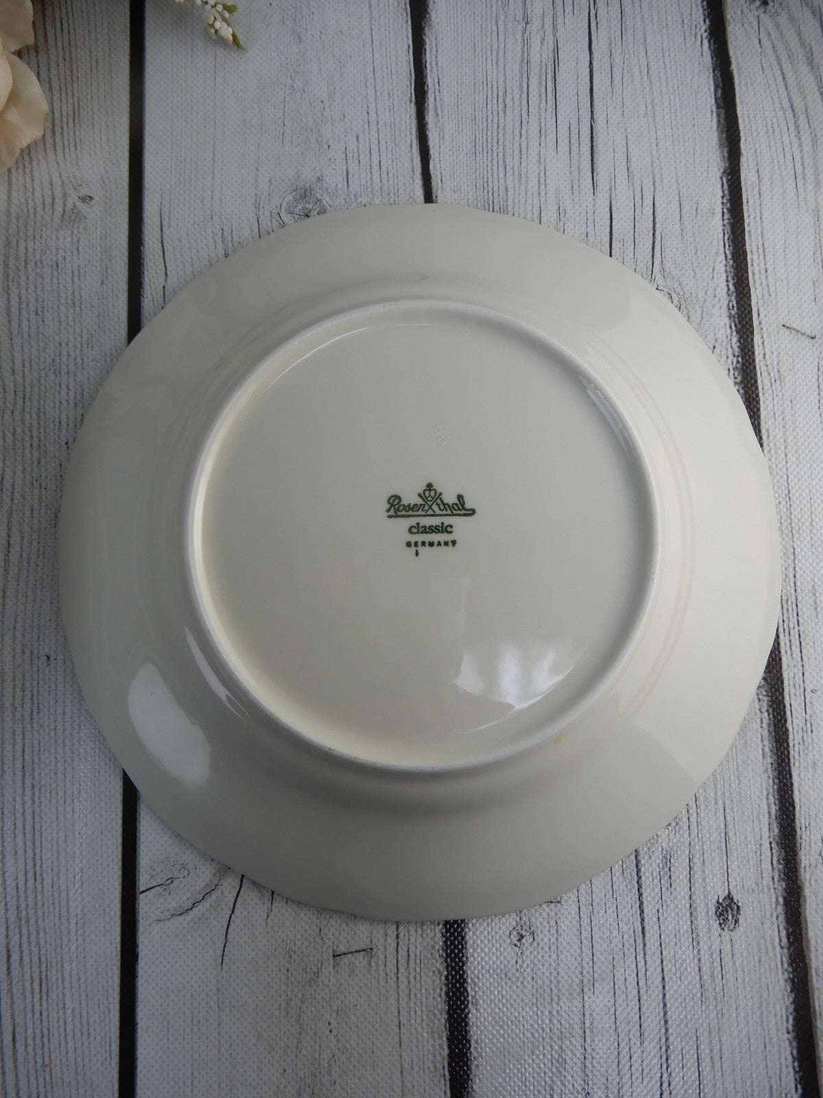 Rosenthal Classic Sanssouci Embossed Floral Set of  Four 8" Luncheon Plates
