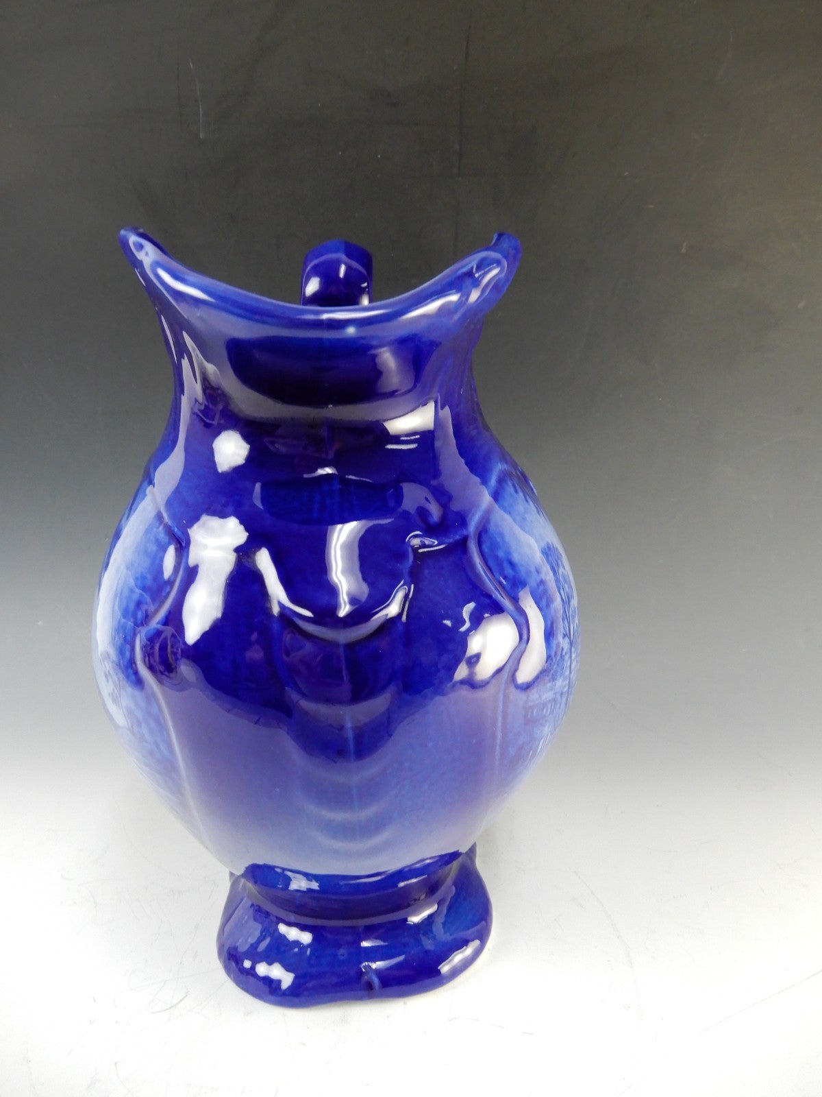 Reproduction of Victorian Flo Blue Homestead Wash /Basin Pitcher Made in England