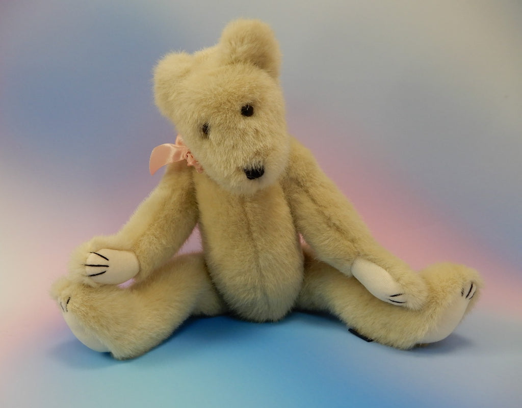 Vintage Boyd’s Bubba Bear Betty Lou Plush 1990-95 Jointed Teddy Bear 16"