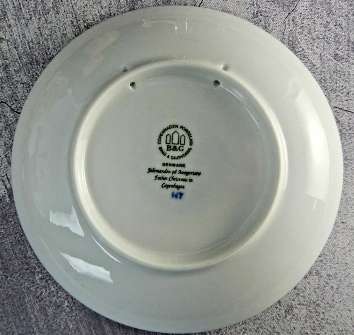 Set Of 4 Bing & Grondahl 1993-94 & 96-97 Annual Christmas Decorative Plates