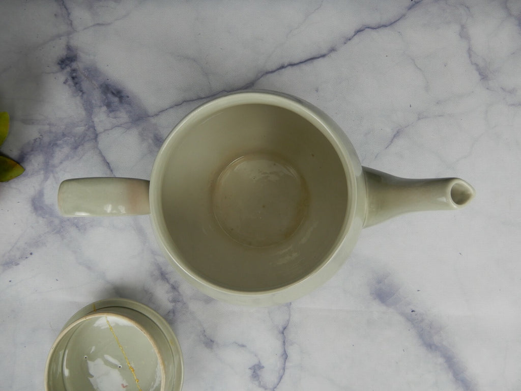 Royal Copenhagen Aluminia Oranja Tureby Square Tea/Coffee Pot