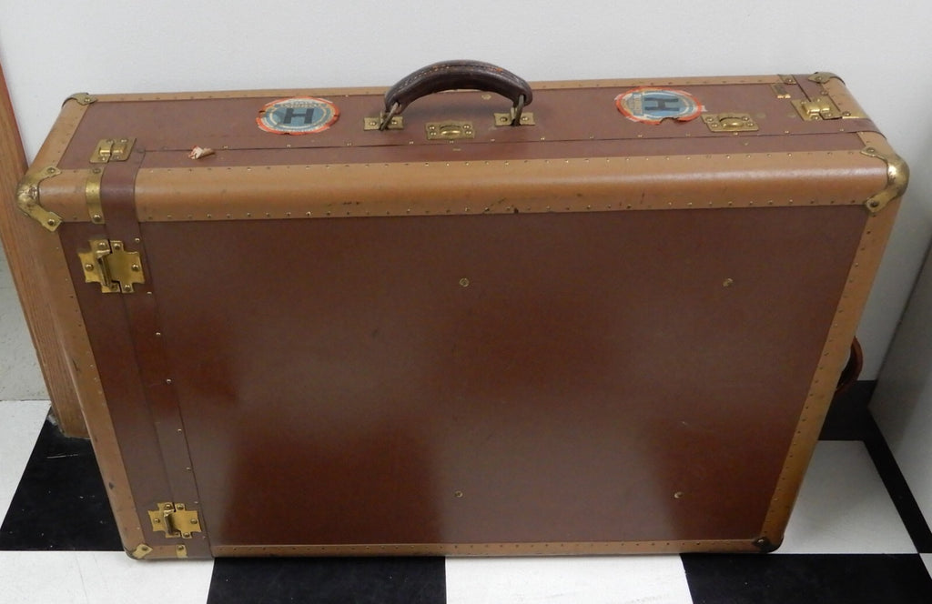 Hartmann Tourobe Gibraltarized Travel Wardrobe Hardside Trunk Suitcase 33-1/2"