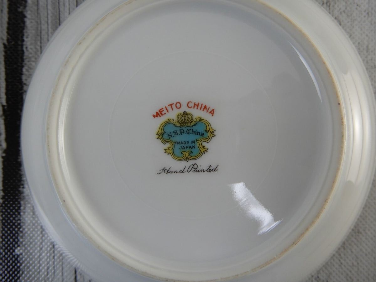 35 Piece 5 Place Setting Vintage Meito NSP Fine China Made in Japan w/Flowers