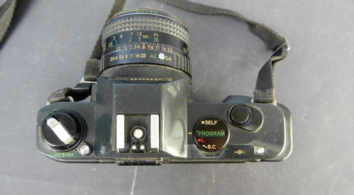 Canon T50 35mm SLR Film Camera FOR PARTS OR REPAIR AS IS