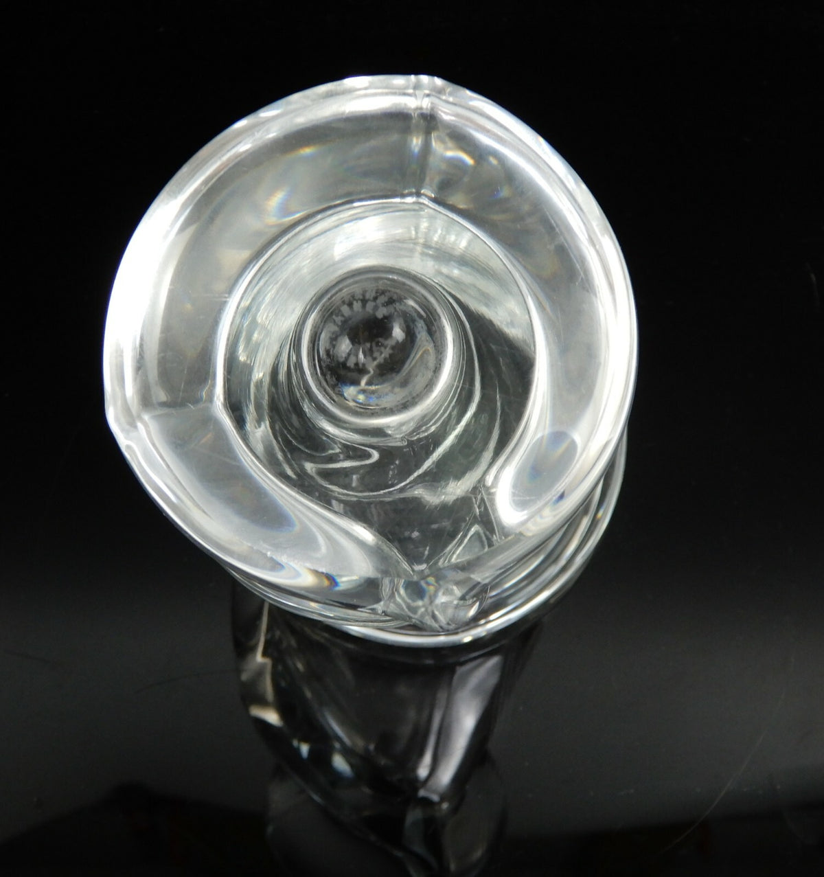 Mid-century Modern Vannes France Art Glass Vase