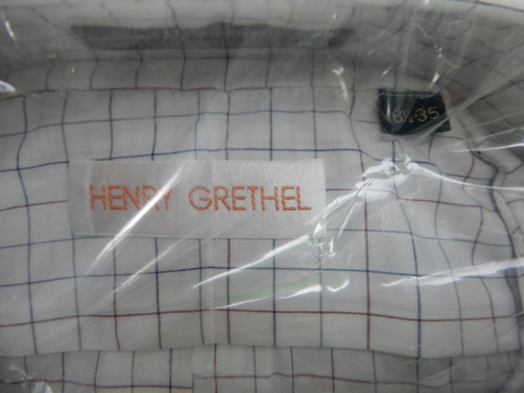 Lot of 4 New in Bag Long Sleeve Shirts Men's 16-1/2 -35 and 34