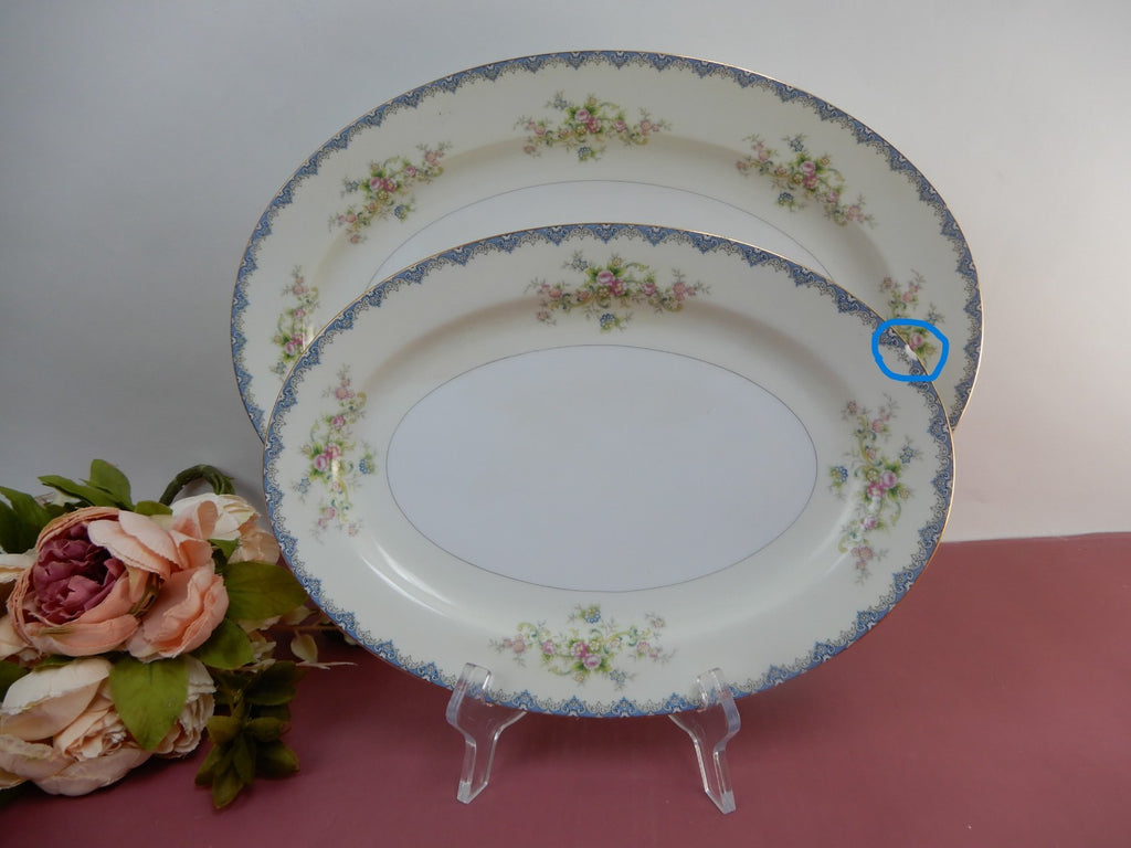 Set of Six Serving Pieces Meito China N.S.P.(Nagoya Seito Porcelain) Japan
