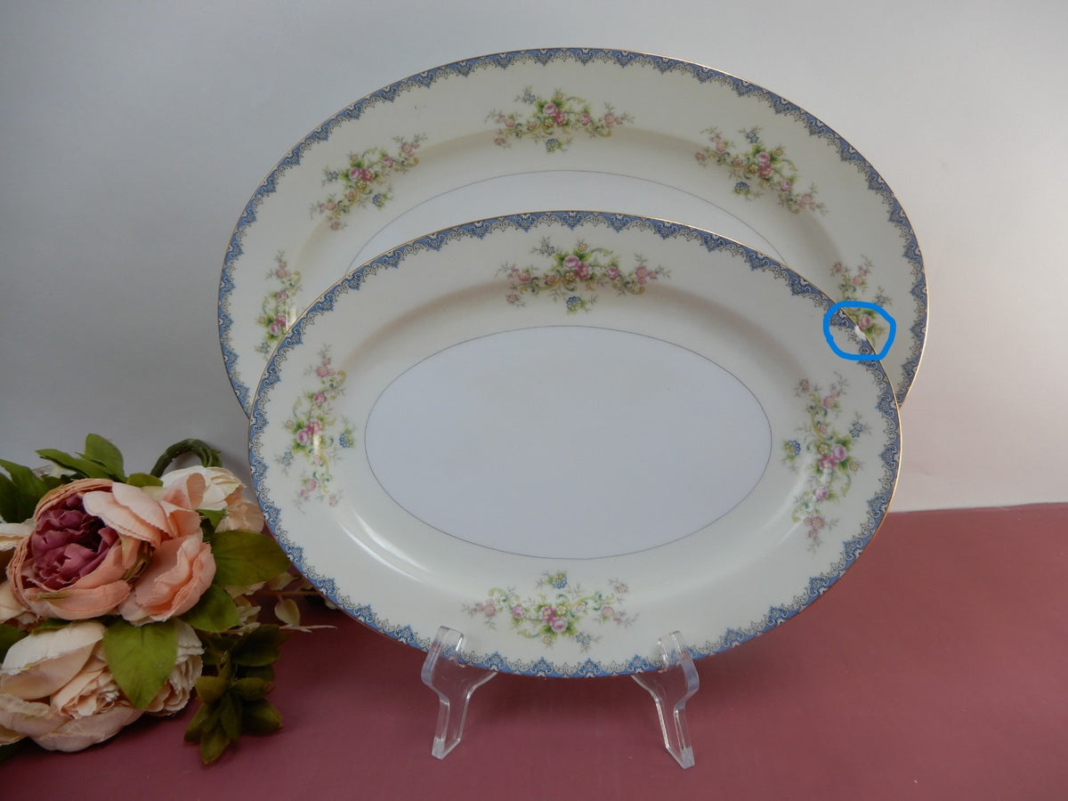 Set of Six Serving Pieces Meito China N.S.P.(Nagoya Seito Porcelain) Japan