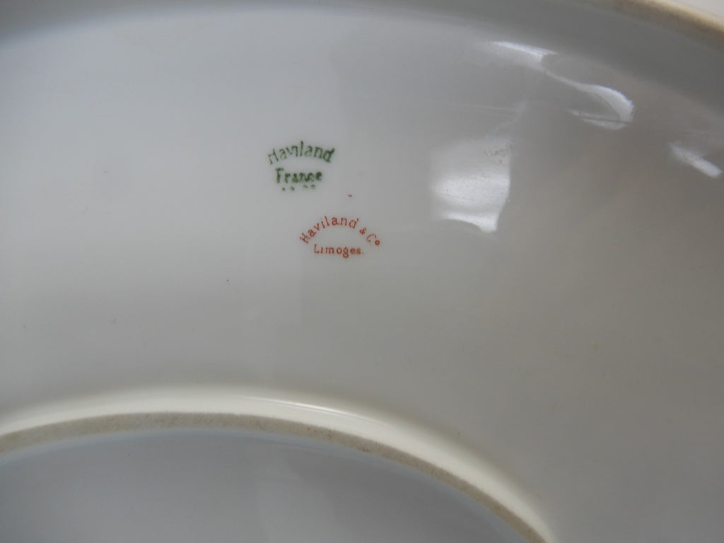 Theodore Haviland Limoges Schleiger 79 ~  16", 13-3/8" Platters, Relish Dish