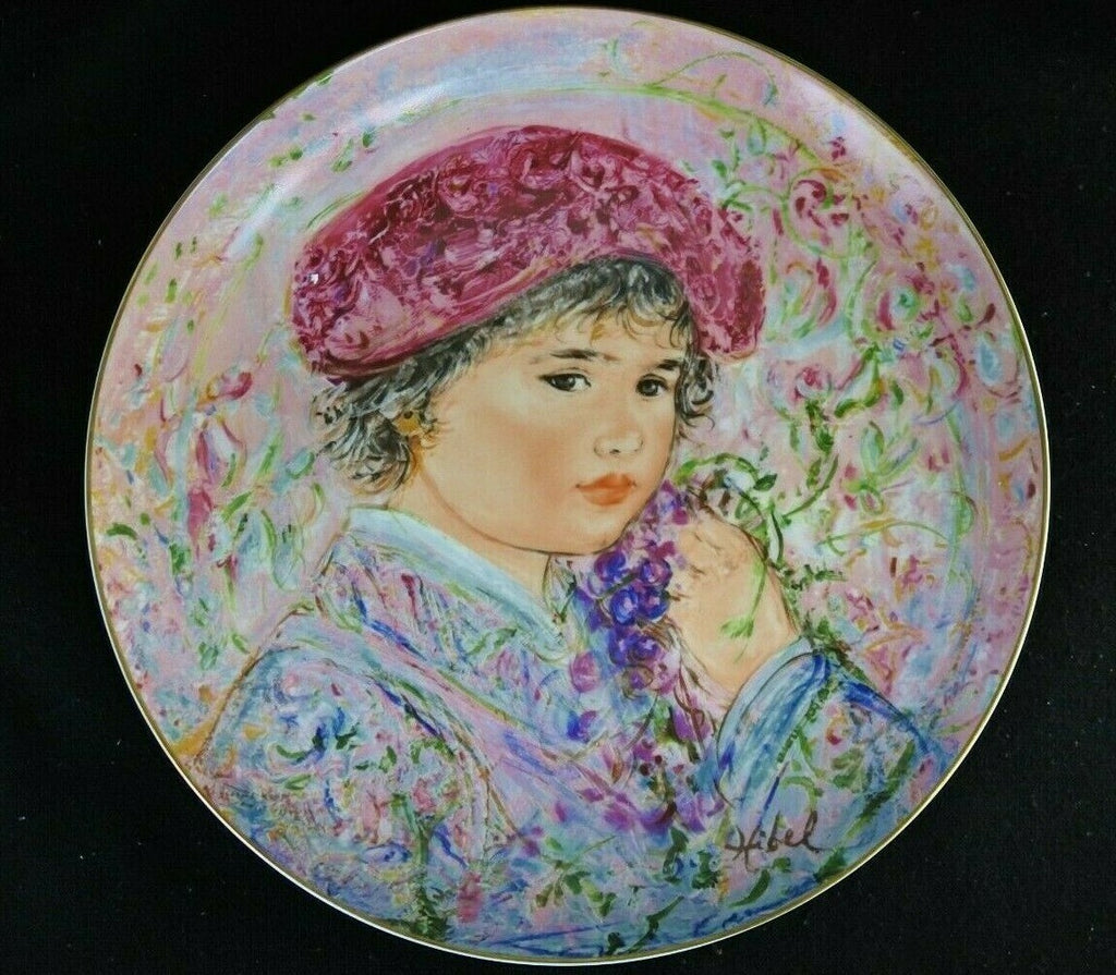 Lot Of Three Hibel Decorative Collector Plates Made By Knowles And Rosenthal