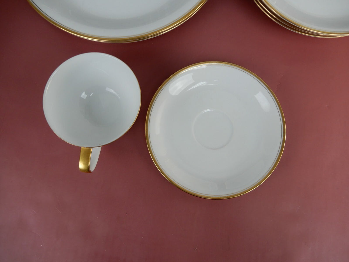 10 Piece of Vtg Noritake Morimura China Gold Trim