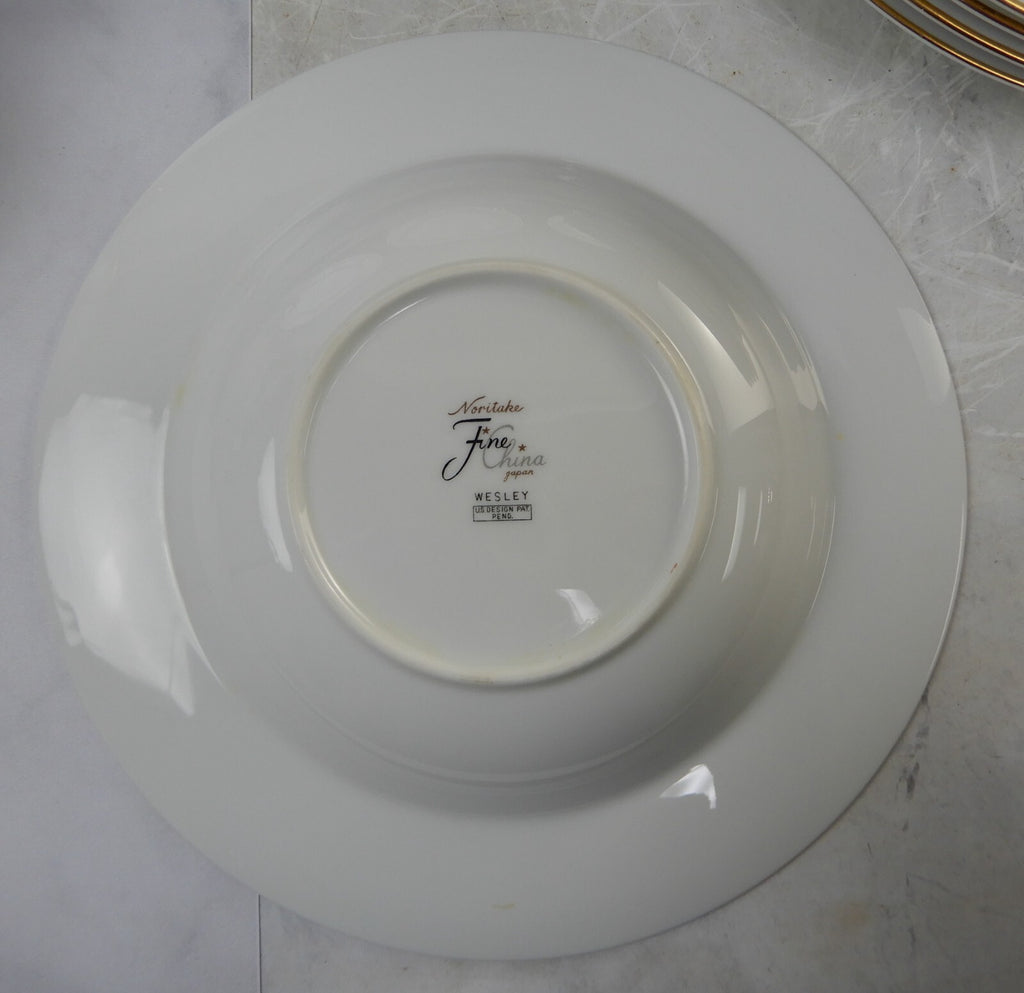 Vintage Noritake Fine China Wesley China 22 Pc. Service NO SAUCERS