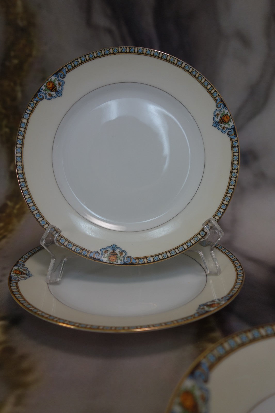 Vintage 6 Pc Noritake Morimura Japan Shirley Pattern Replacement Pieces