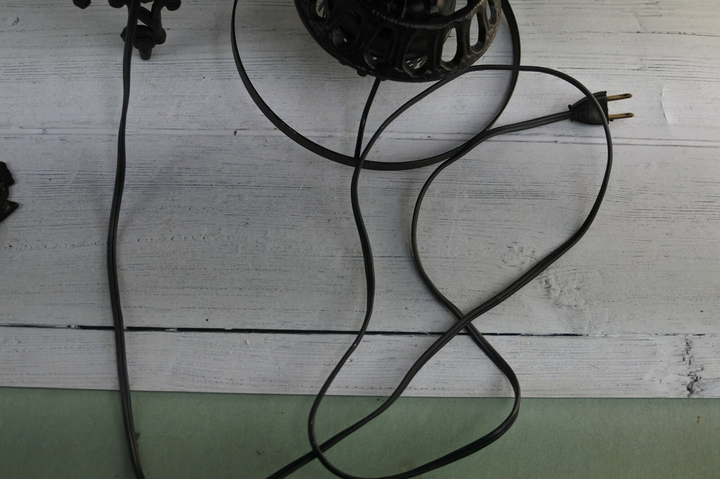 Vintage Indoor Cast Iron Wall Mount Light Fixture *Sold As Is*
