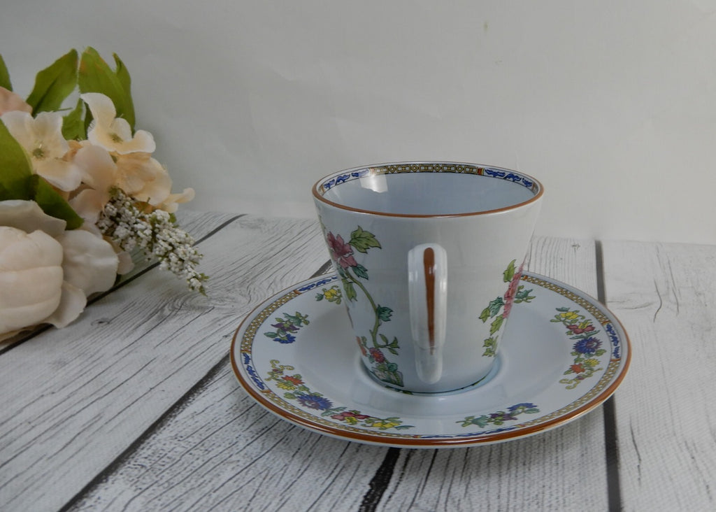 Vintage Peacock by Spode Tea Cup & Saucer W156