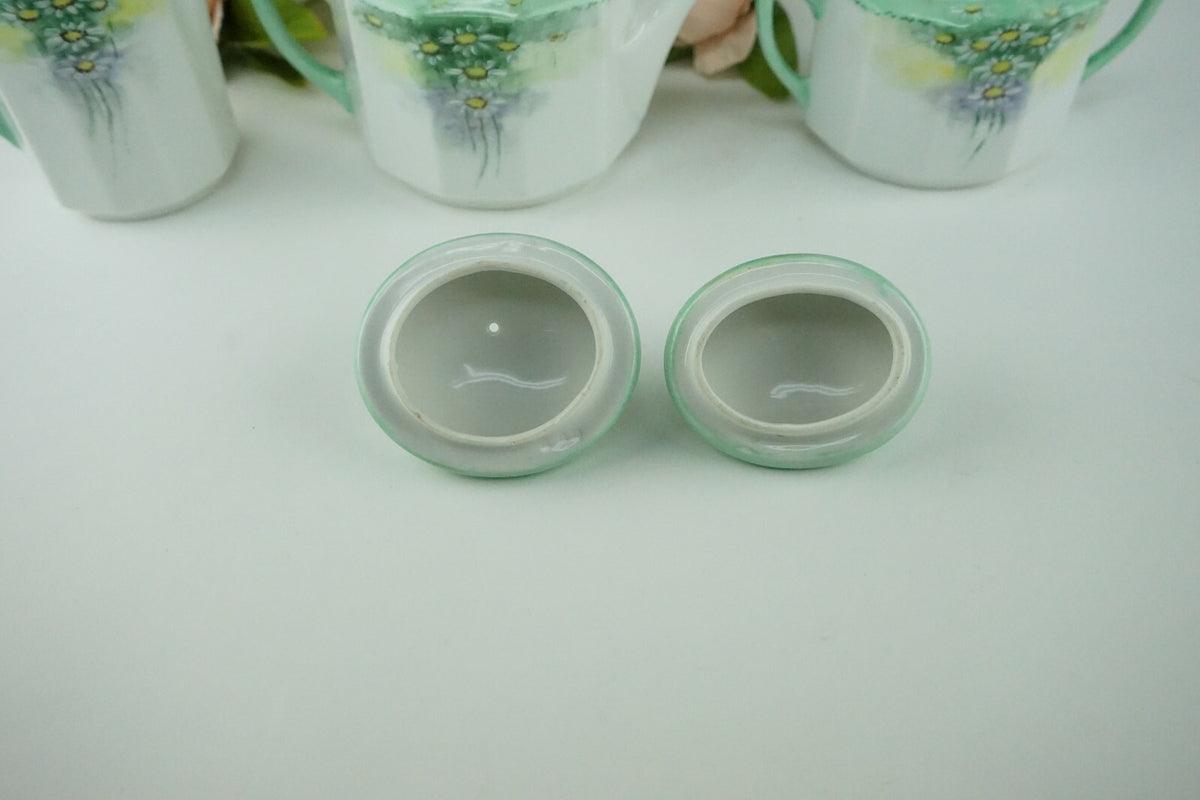 C. Tielsch  Altwasser Silesia Small Teapot,Creamer and Sugar Bowl