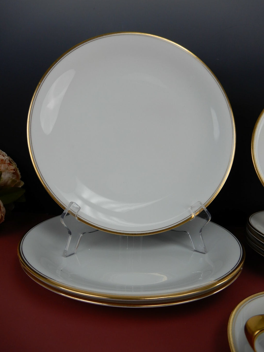 10 Piece of Vtg Noritake Morimura China Gold Trim