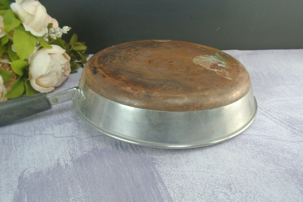 REVERE WARE 10 Inch Copper Clad Bottom Stainless Steel Frying Pan A