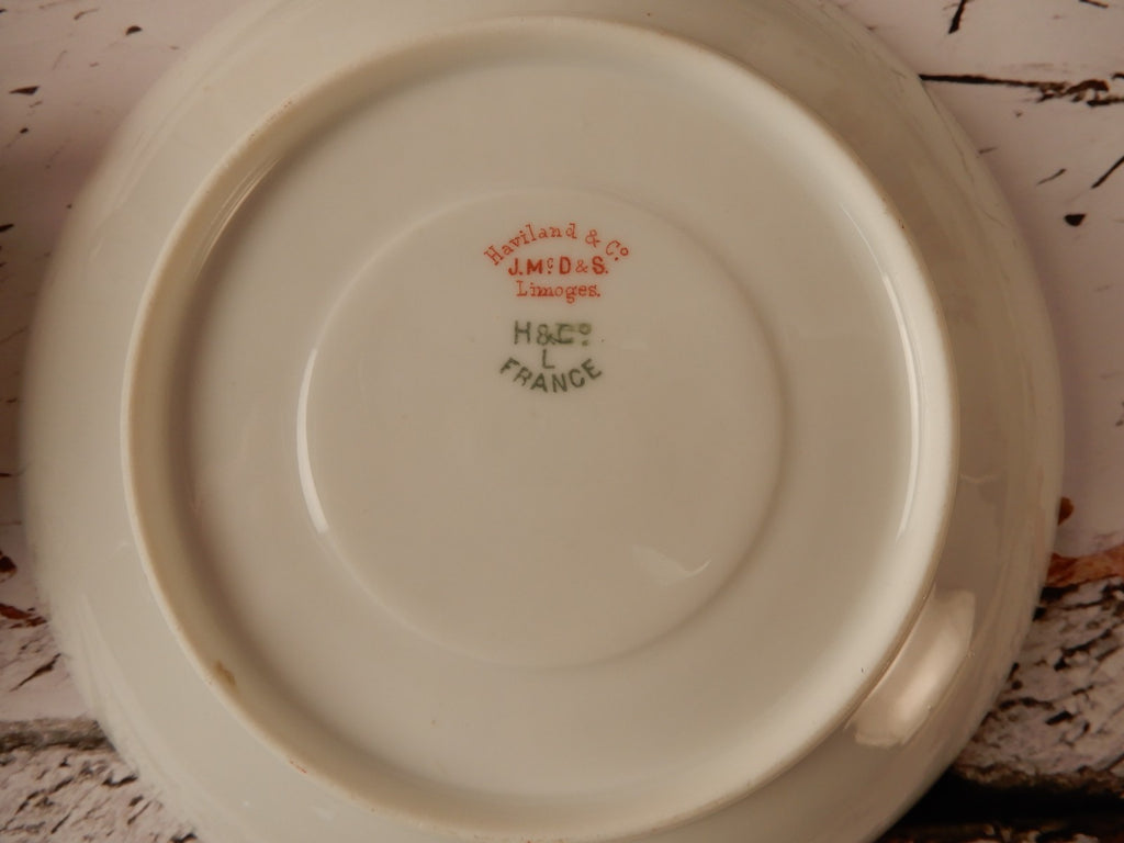 Antique Haviland Limoges J. McD. & S. Co~ 24 Piece Set ~ Service for 6