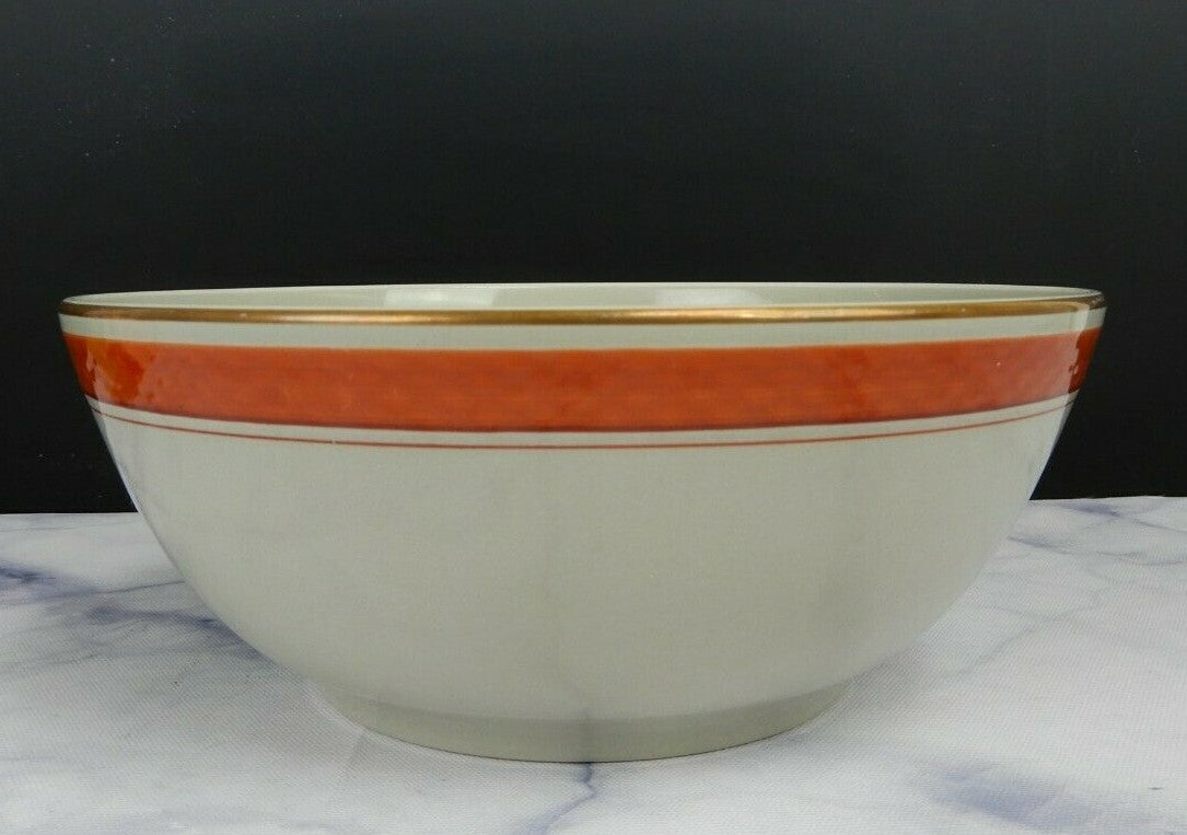 Royal Copenhagen Aluminia Oranja Tureby Round Serving Bowl