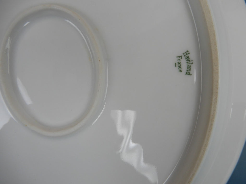 Haviland France Gold Rim Haviland Limoges of France Double Handed Plate  10-1/2"
