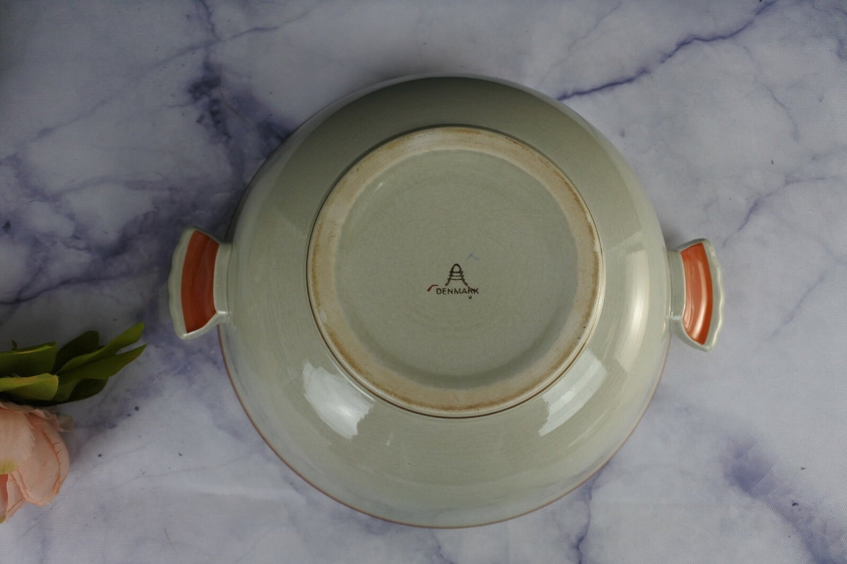 Aluminia Royal Copenhagen Oranja Tureby Serving Tureen W/ Lid