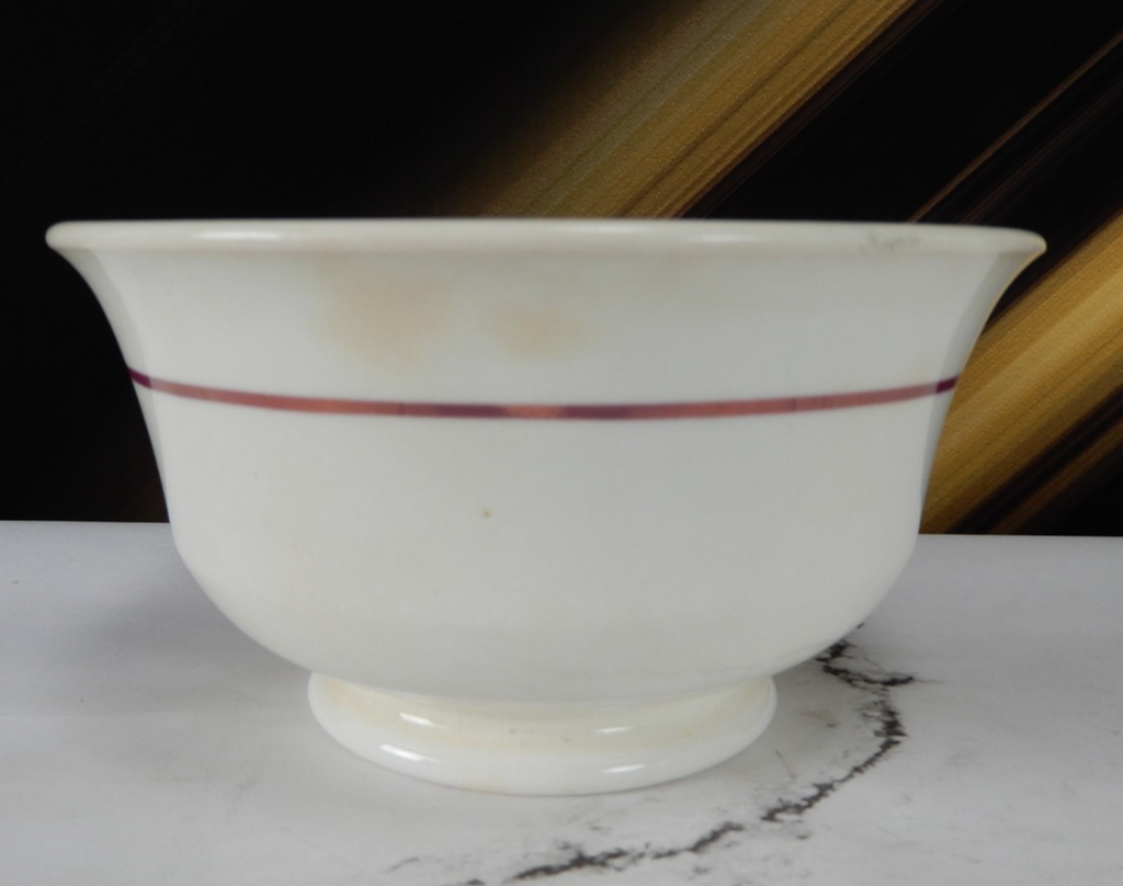 Antique Duch Gaudy Welsh Waste Bowl